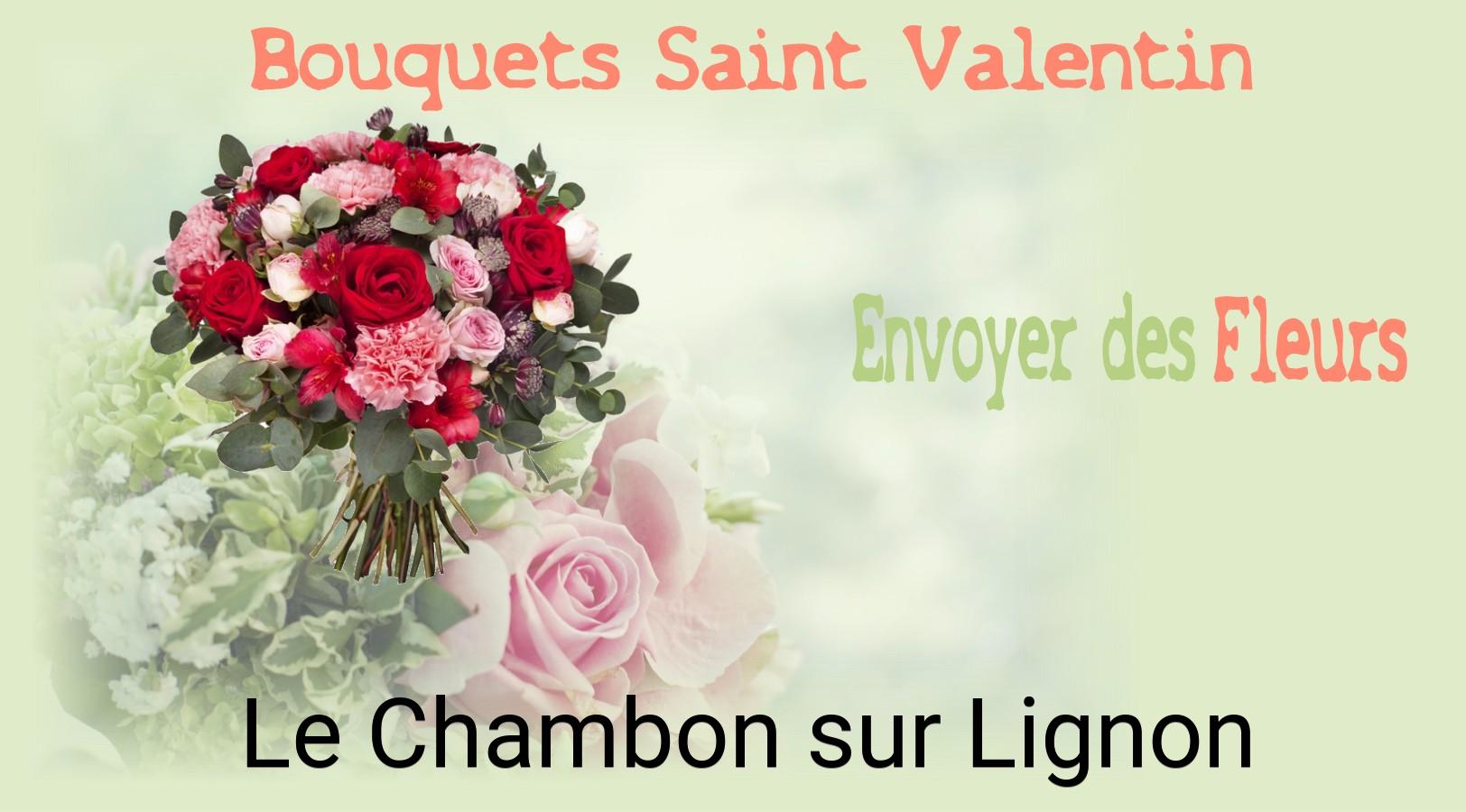 Roses de Saint-Valentin livrées à Le Chambon-sur-Lignon